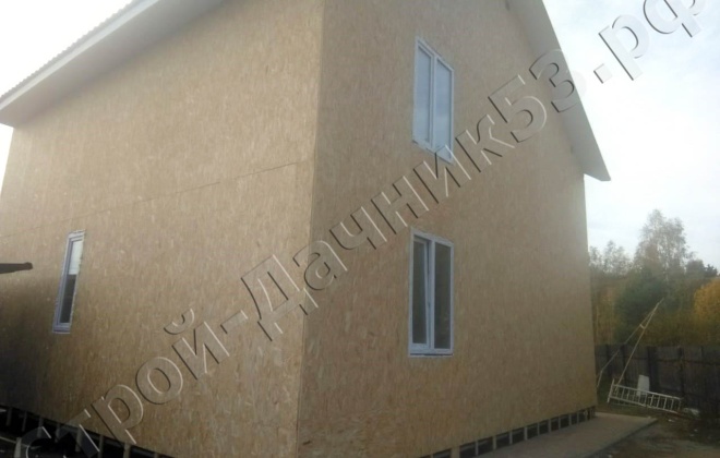 2 Каркасно-щитовой дом 10×9, 180 м², Московская область, Одинцовский район, Посёлок Дубки (7)